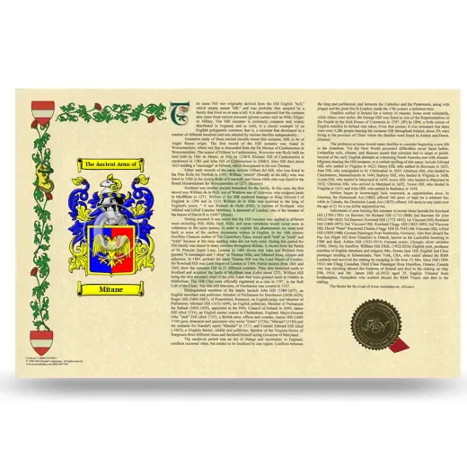 Mitane Armorial History Landscape Style