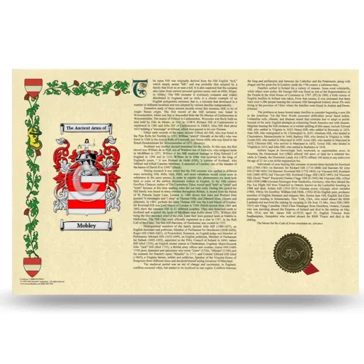 Mobley Armorial History Landscape Style