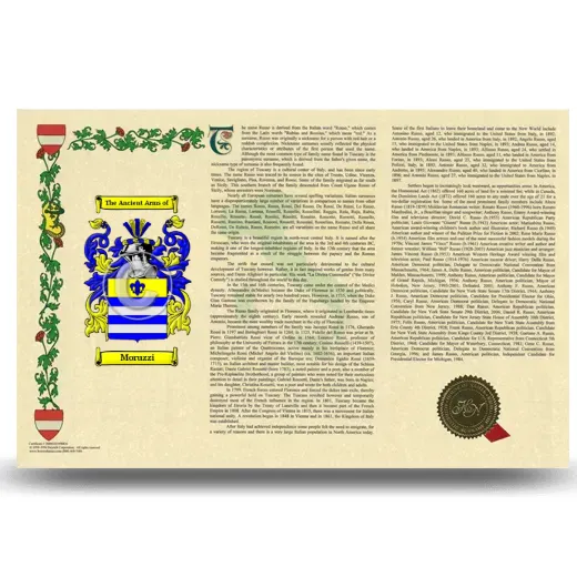Moruzzi Armorial History Landscape Style