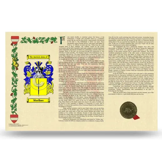 Muellner Armorial History Landscape Style