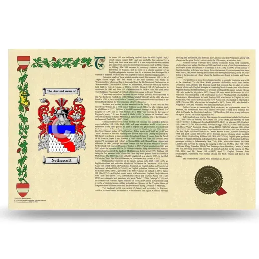 Nethercutt Armorial History Landscape Style