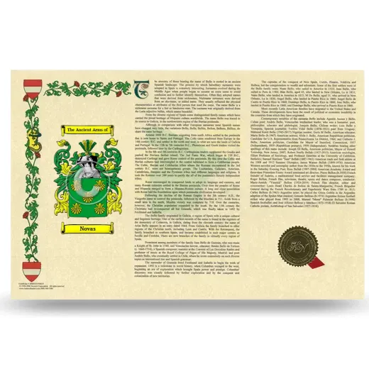 Novas Armorial History Landscape Style