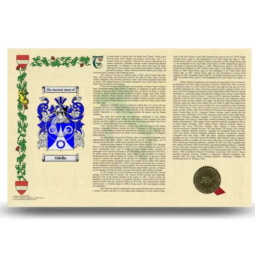 Odella Armorial History Landscape Style