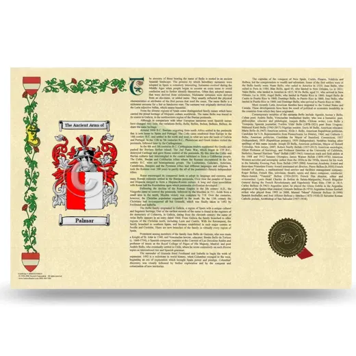 Palmar Armorial History Landscape Style