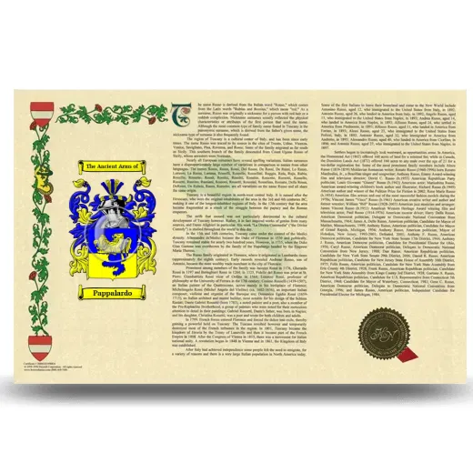 Pappalardo Armorial History Landscape Style