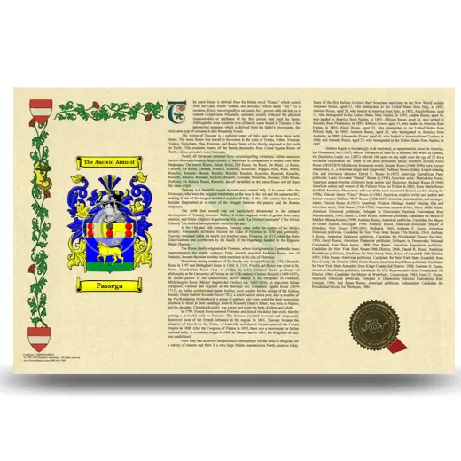 Passega Armorial History Landscape Style