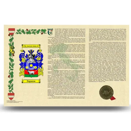 Pegueros Armorial History Landscape Style