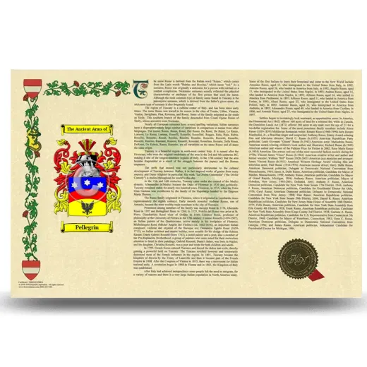Pellegrin Armorial History Landscape Style