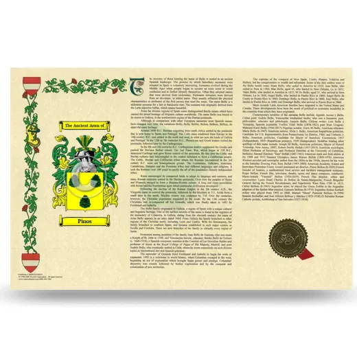 Pinos Armorial History Landscape Style