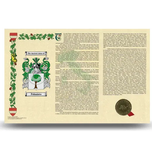 Poloniato Armorial History Landscape Style