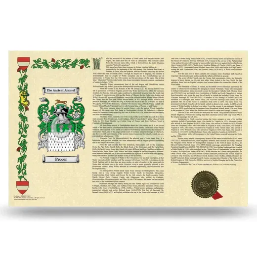 Procer Armorial History Landscape Style