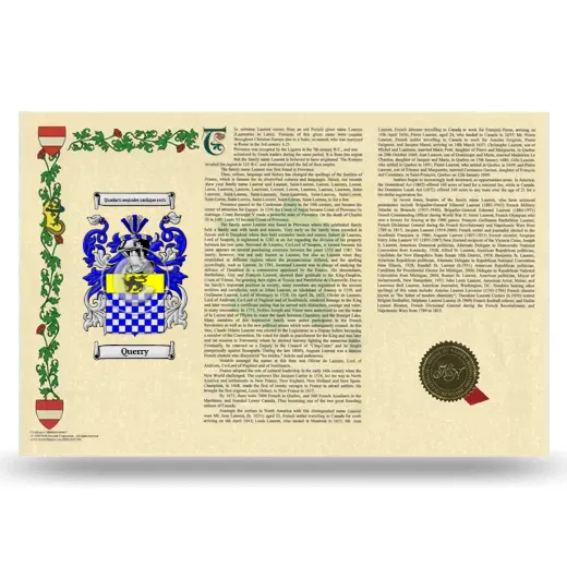 Querry Armorial History Landscape Style