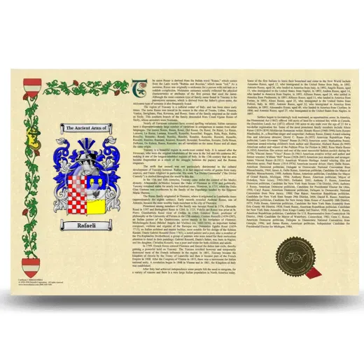 Rafaeli Armorial History Landscape Style