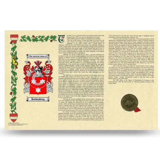 Rothenberg Armorial History Landscape Style