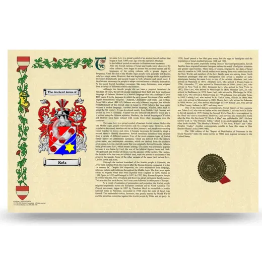 Rots Armorial History Landscape Style