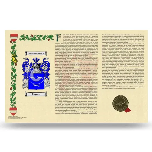 Royer-s Armorial History Landscape Style