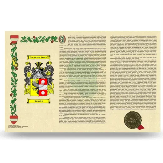 Samitz Armorial History Landscape Style