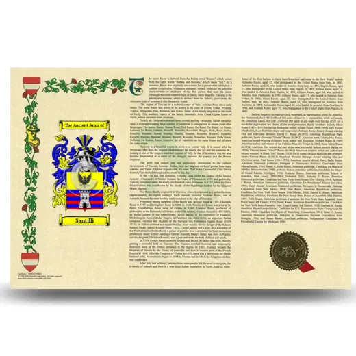 Santilli Armorial History Landscape Style