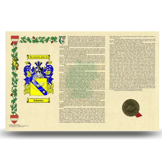 Schreurs Armorial History Landscape Style