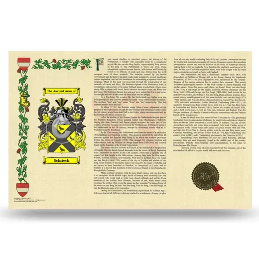 Schrieck Armorial History Landscape Style