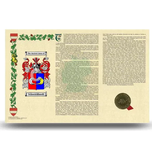 Schweickhardt Armorial History Landscape Style