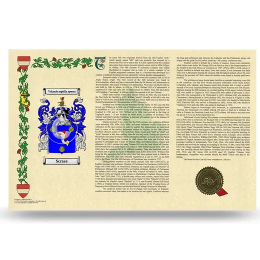 Scrase Armorial History Landscape Style