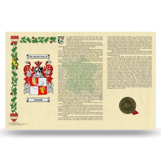 Second Armorial History Landscape Style