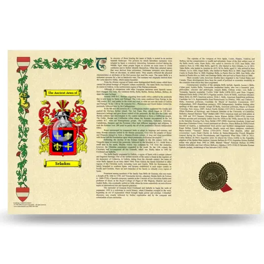 Seladon Armorial History Landscape Style