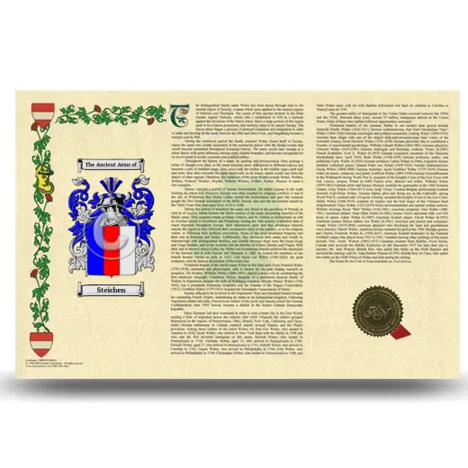 Steichen Armorial History Landscape Style