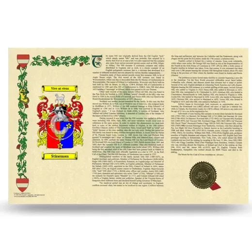 Stineman Armorial History Landscape Style