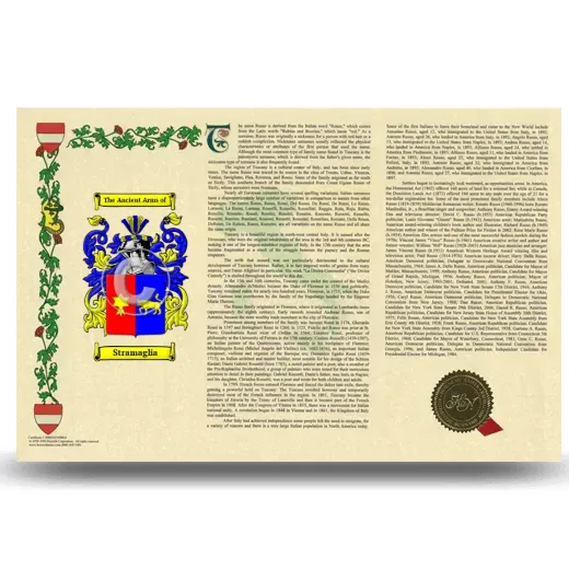 Stramaglia Armorial History Landscape Style