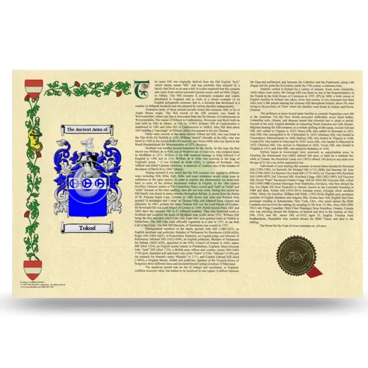 Tokod Armorial History Landscape Style