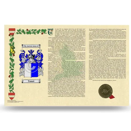 Tomaš Armorial History Landscape Style