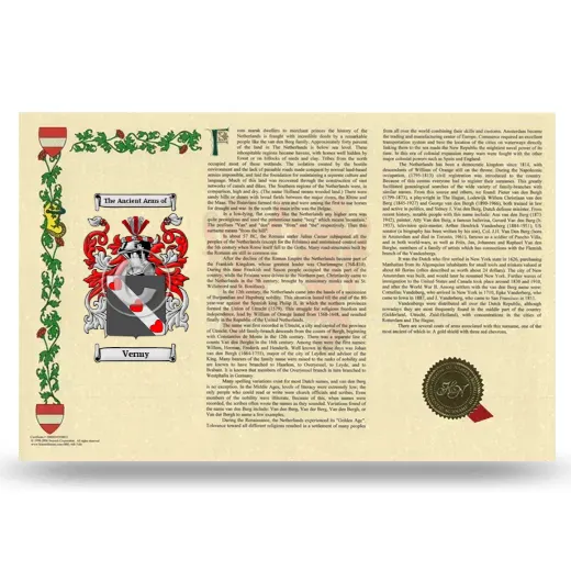 Vermy Armorial History Landscape Style