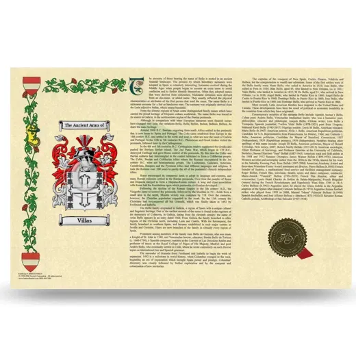 Villas Armorial History Landscape Style