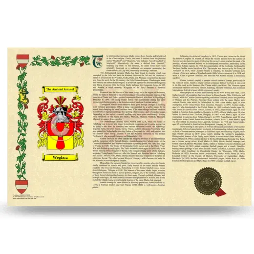 Weglarz Armorial History Landscape Style