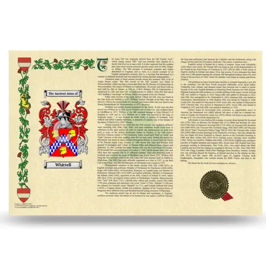 Whittell Armorial History Landscape Style