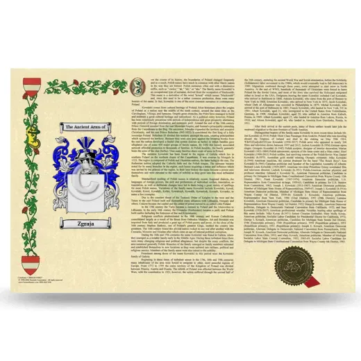 Zgraja Armorial History Landscape Style