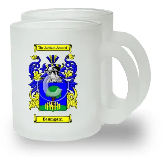 Baumgarn Pair of Frosted Glass Mugs
