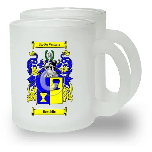Bouldin Pair of Frosted Glass Mugs