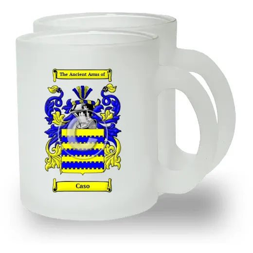 Caso Pair of Frosted Glass Mugs