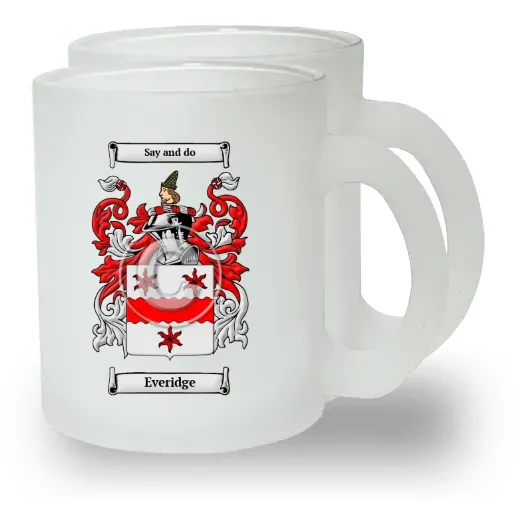 Everidge Pair of Frosted Glass Mugs