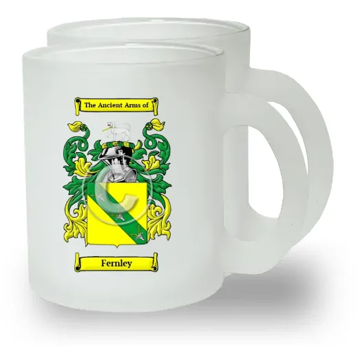 Fernley Pair of Frosted Glass Mugs