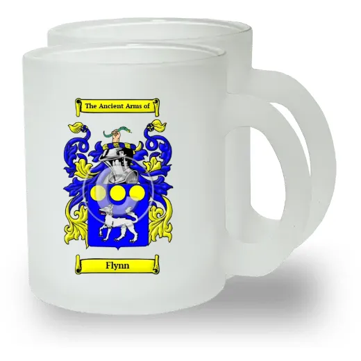 Flynn Pair of Frosted Glass Mugs