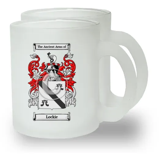Lockie Pair of Frosted Glass Mugs
