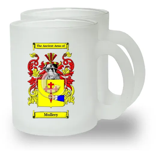 Mullery Pair of Frosted Glass Mugs
