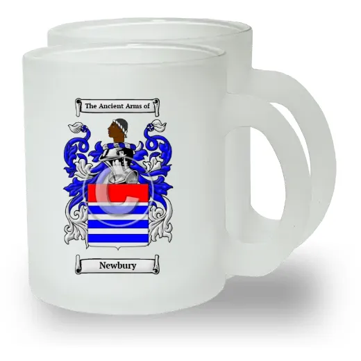 Newbury Pair of Frosted Glass Mugs