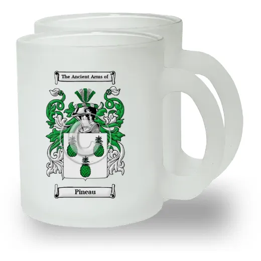 Pineau Pair of Frosted Glass Mugs