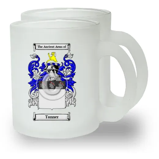 Tanner Pair of Frosted Glass Mugs