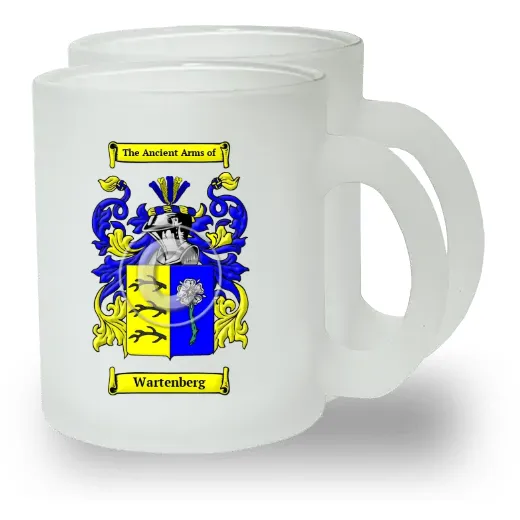 Wartenberg Pair of Frosted Glass Mugs